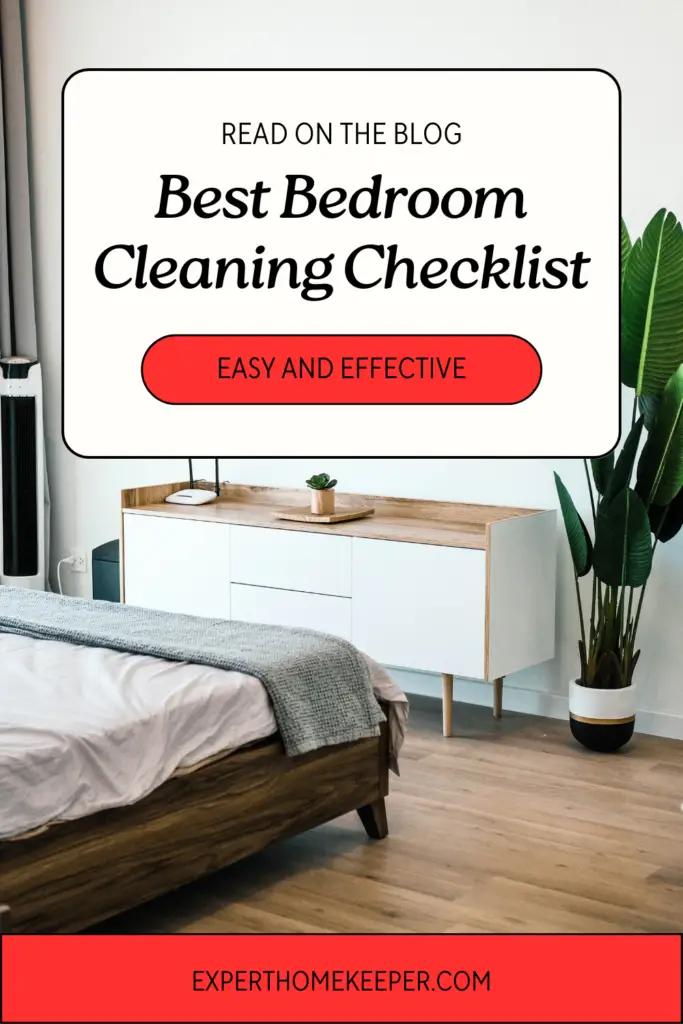Best Bedroom Cleaning Checklist