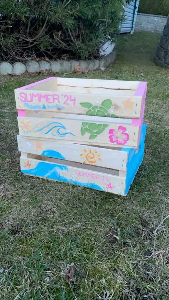 beach box painting ideas